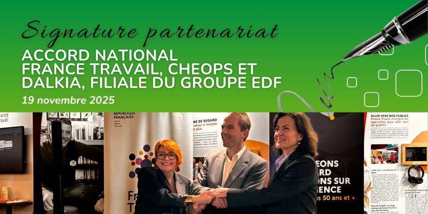 Photo partenaires qui signent le 19 novembre 2025